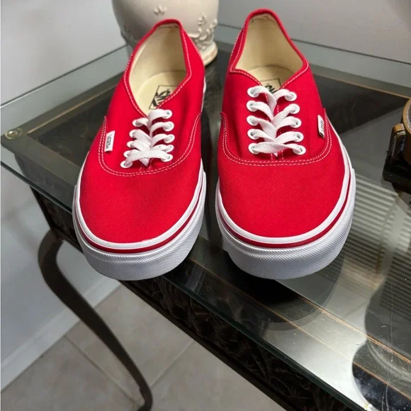 Vans Red SneakersRed Van Size 11 - Picture 2 of 5